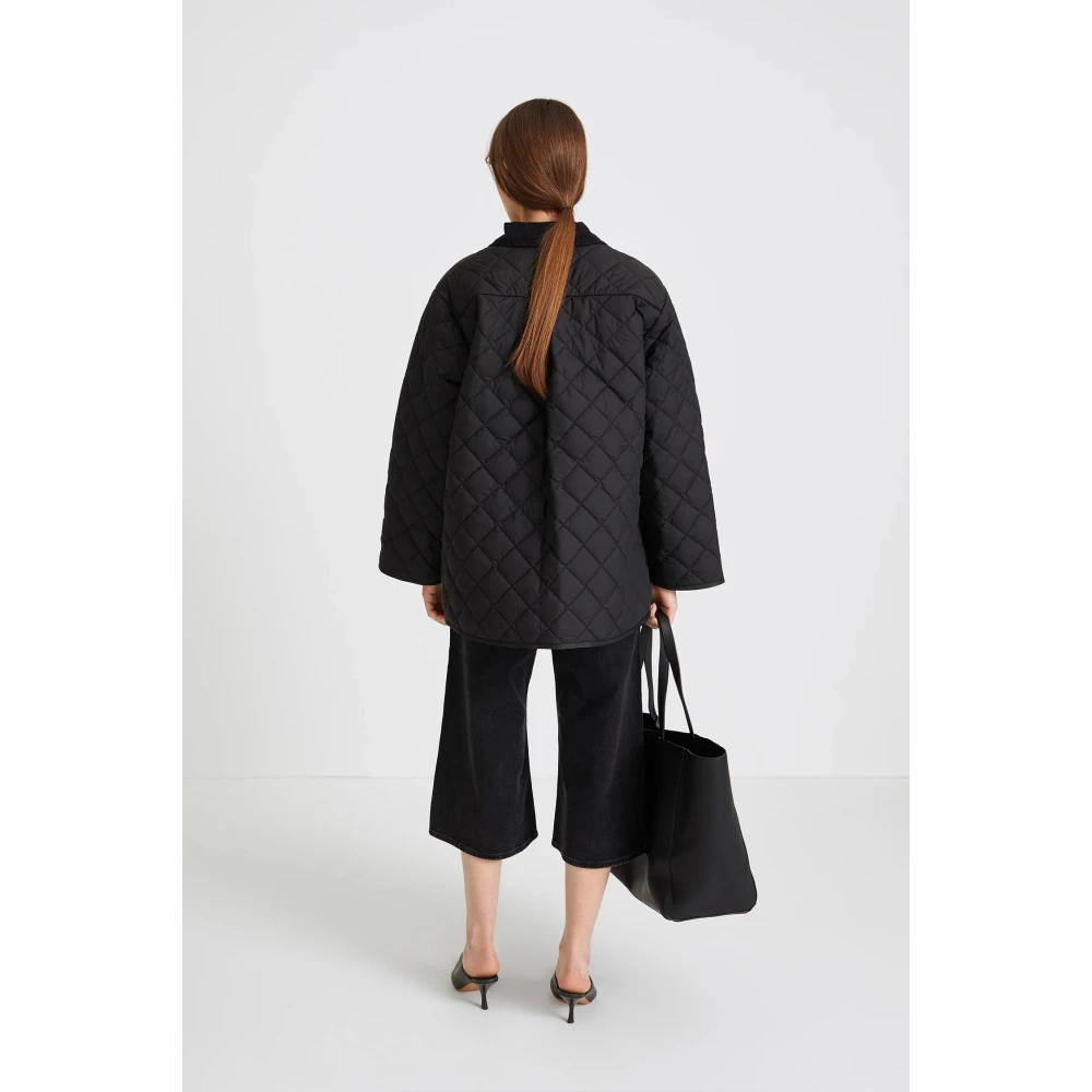 Stylein Gewatteerde Zwarte Jas Hanna Black Dames