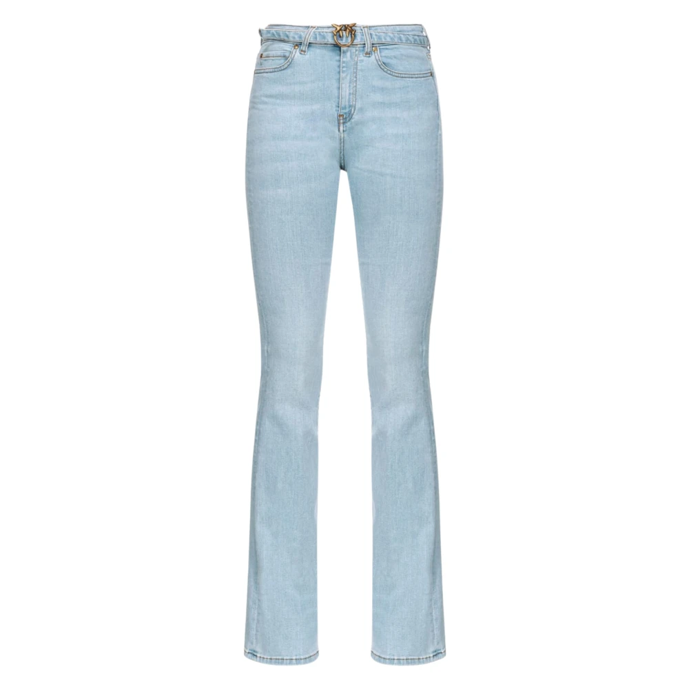 Pinko Boot-cut Jeans voor Vrouwen Blue Dames