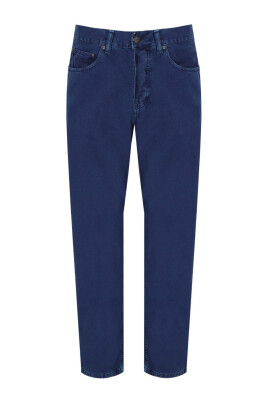 pantalon-newel-en-serge-de-coton-bleu