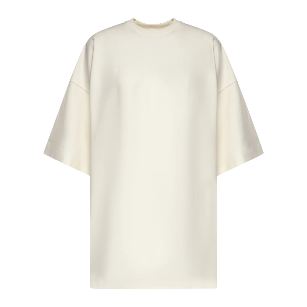 Coperni Women's White Crew-Neck T-Shirt