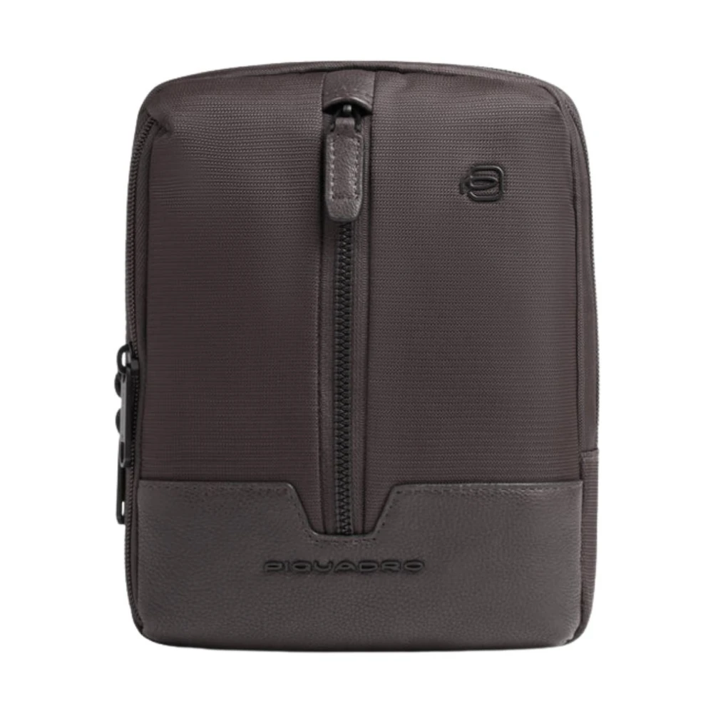 Piquadro Homme Marron Sacs, Brun, Taille: One Size Pochette Bandoulière Compacte