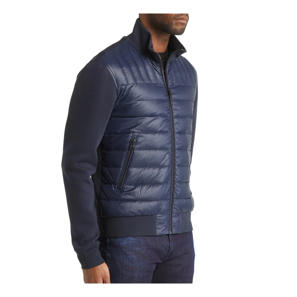 Mackage Lichtgewicht eendendons gewatteerde jas Blue Heren