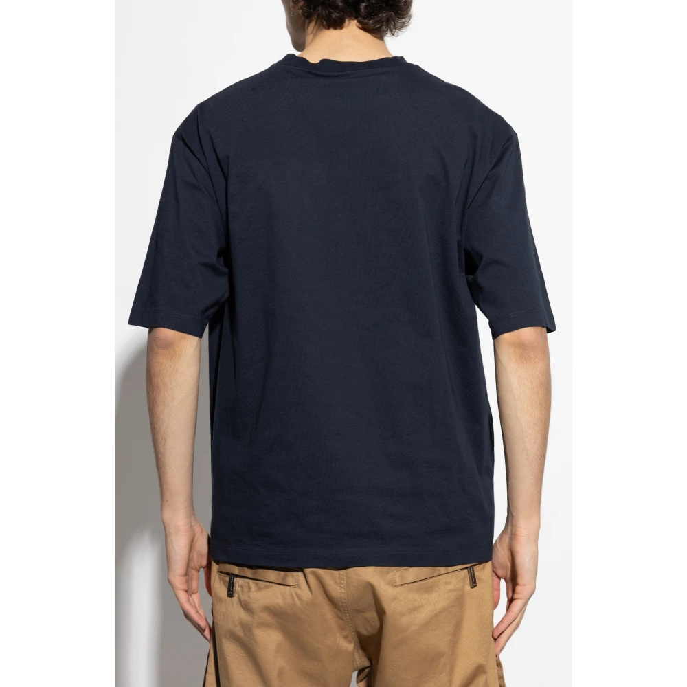 Dsquared2 T-shirt met zak Blue Heren