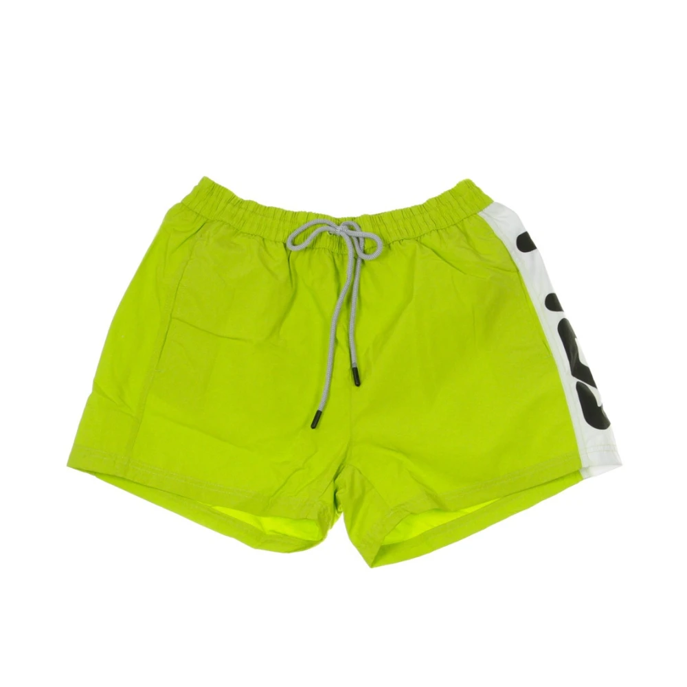 Fila Lime White Shorts Kostuum Green Heren