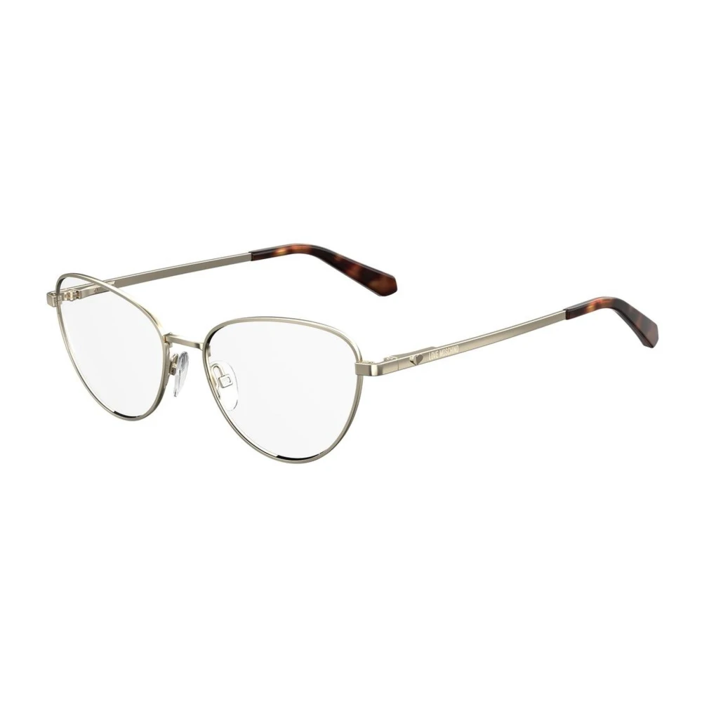 Love Moschino Metalen Frame Bril Brown Dames