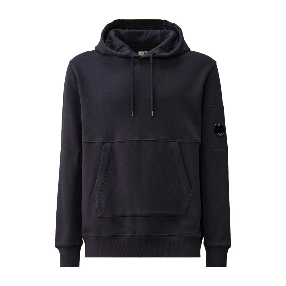 C.p. Company Men's Blue Hoodies, Xl, Navy Hoodie Kangaroo Style