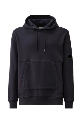 Navy Blue Hoodie Kängurustil