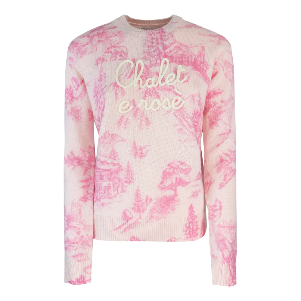 MC2 Saint Barth Roze Sweater New Queen Pink Dames