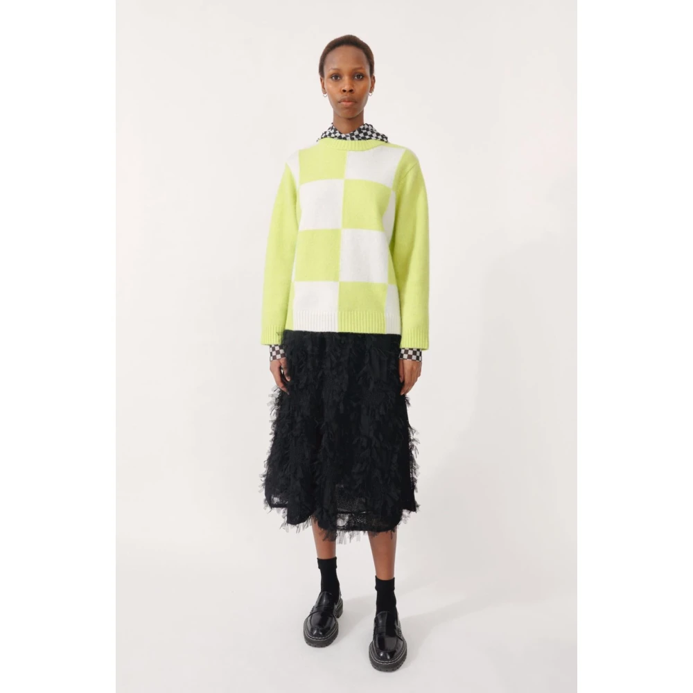 BAUM UND PFERDGARTEN Kleurrijke Geruite Trui Multicolor Dames