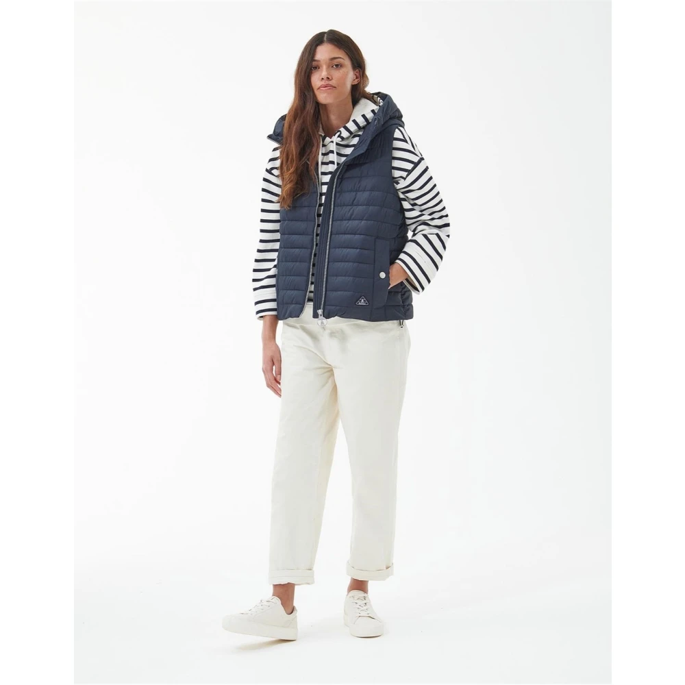 Barbour Gewatteerd Gilet Navy Vest Blue Dames
