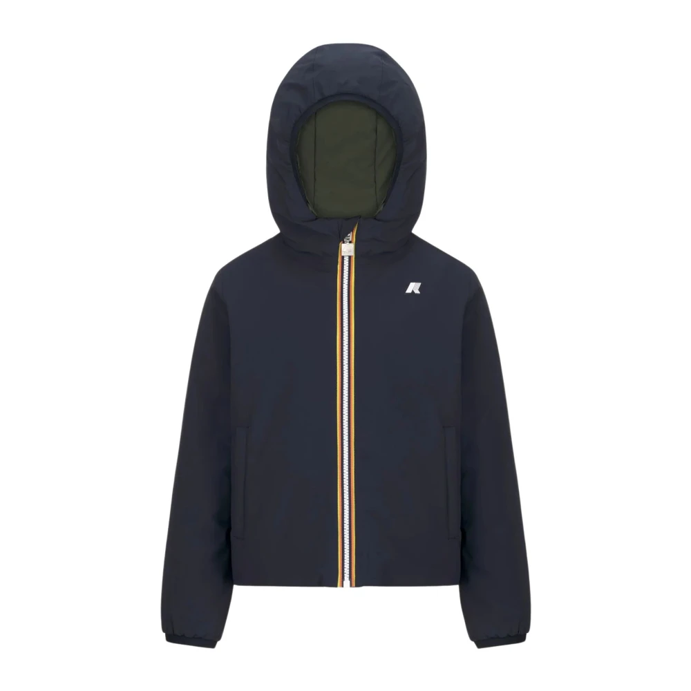 K-Way Men's Blue Lightweight Packable Jacket