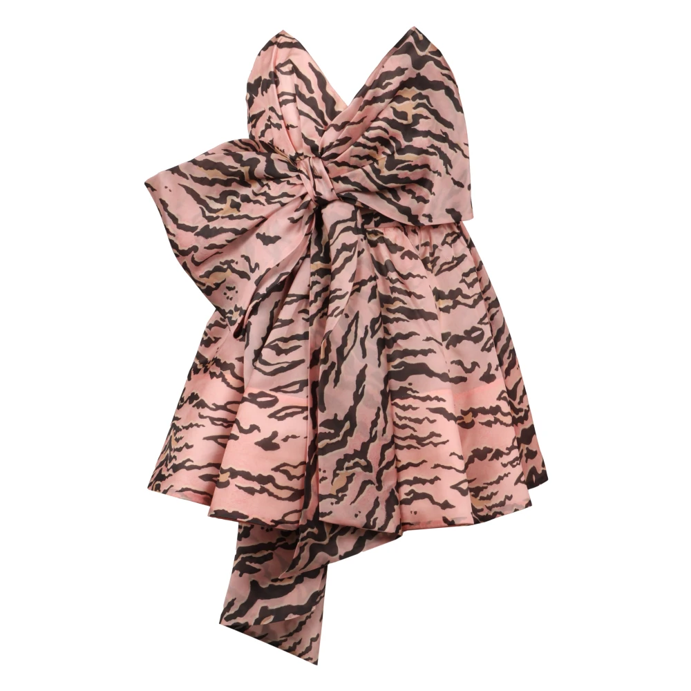 Zimmermann Women's Pink Matchmaker Bow Mini Dress