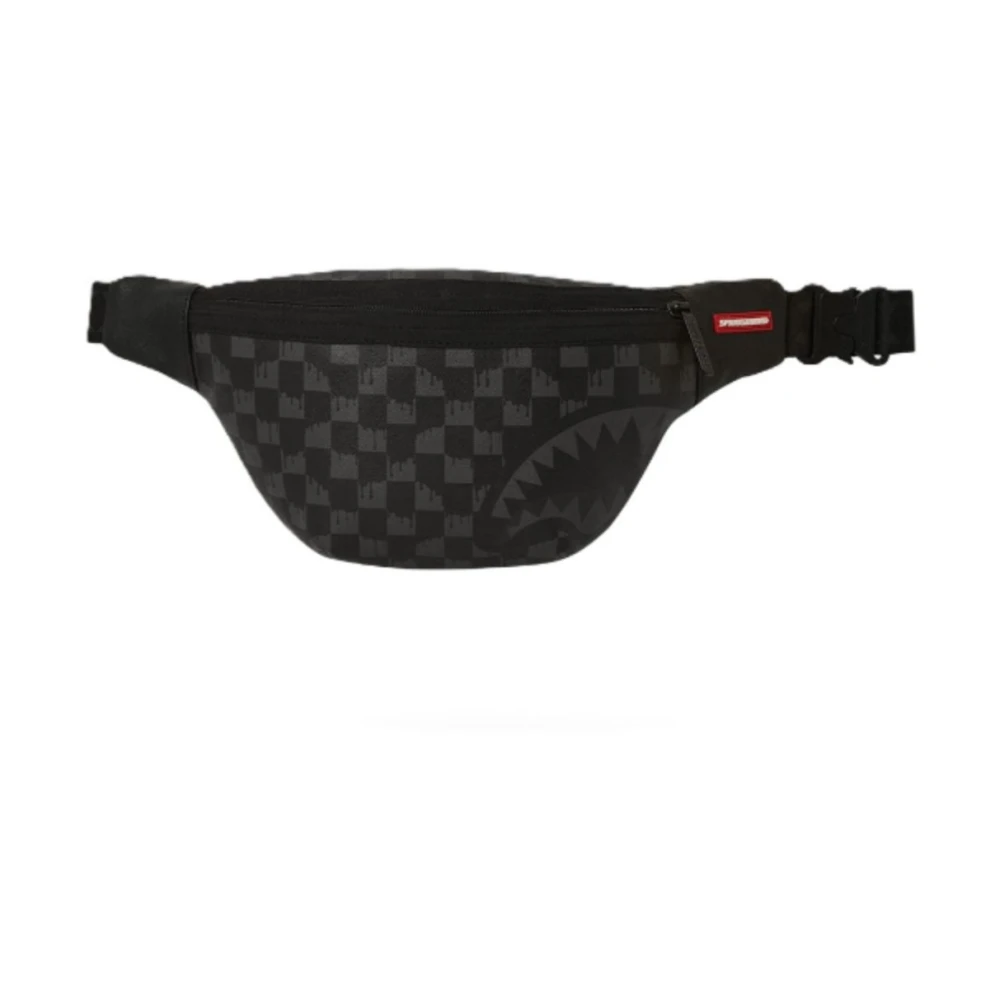 Sprayground Moderne Zwarte Heuptas Black Unisex