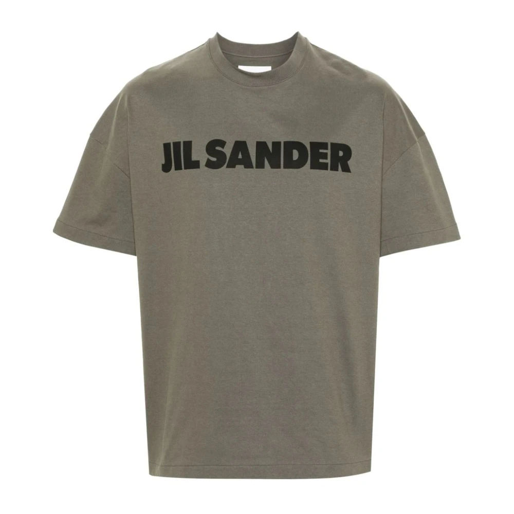 Jil Sander T-Shirts Green Heren