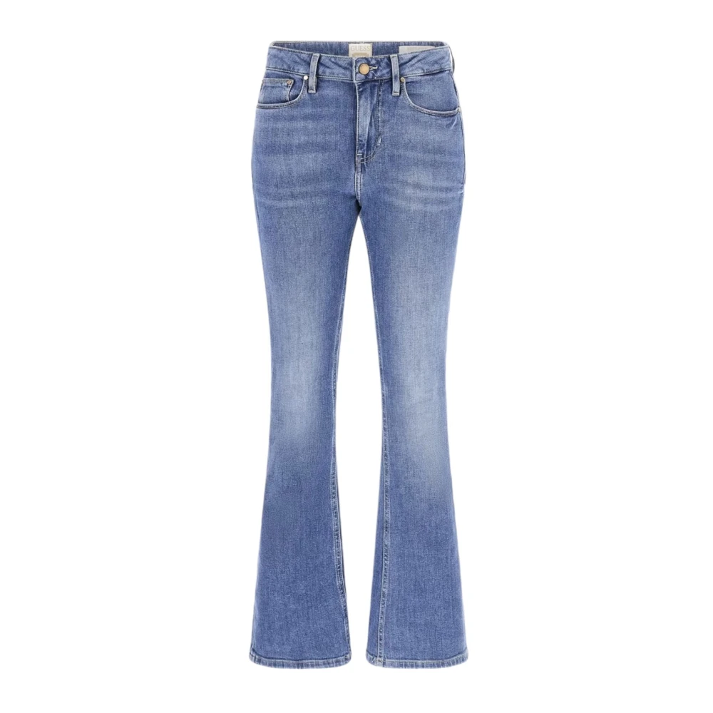 Guess Stijlvolle Flared Jeans voor Vrouwen Blue Dames