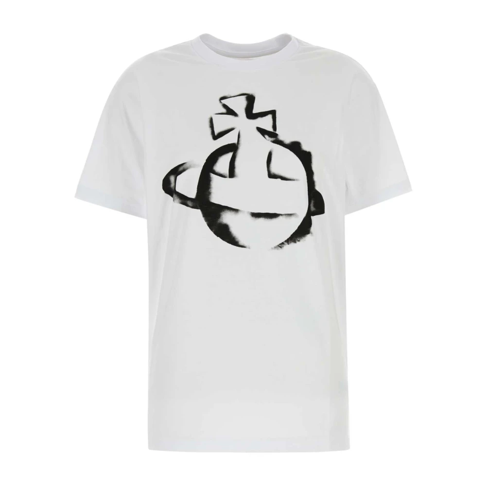 Vivienne Westwood Donna Bianco - T-Shirt Oversize In Cotone - Tops - S
