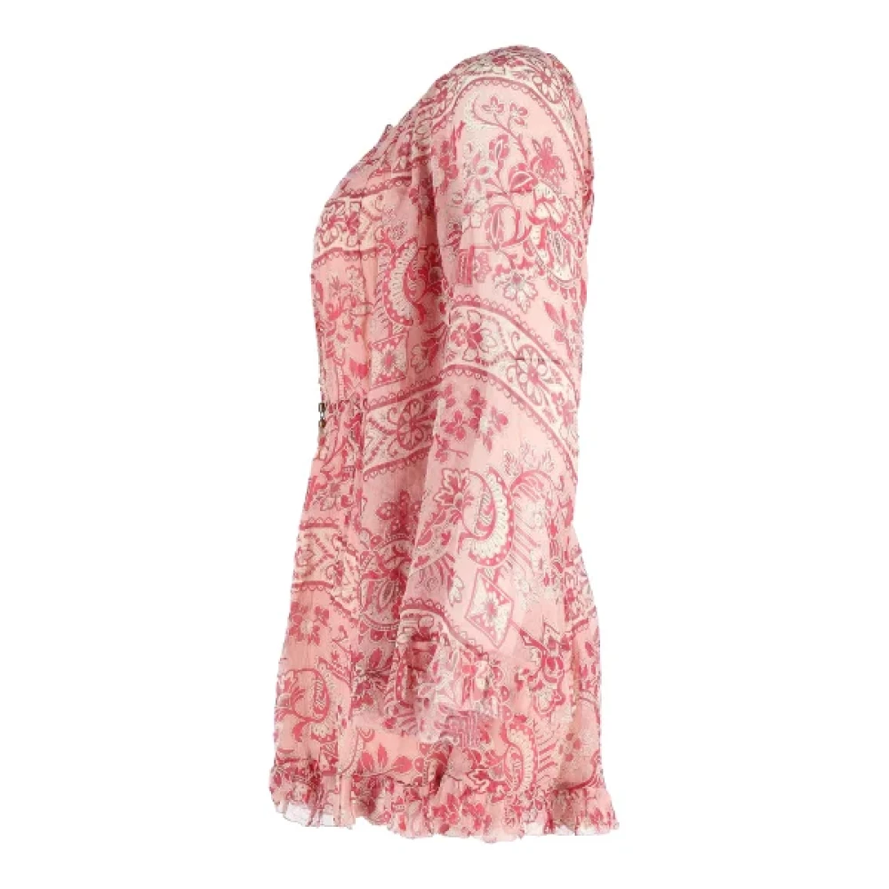 Zimmermann Silk dresses Pink Dames