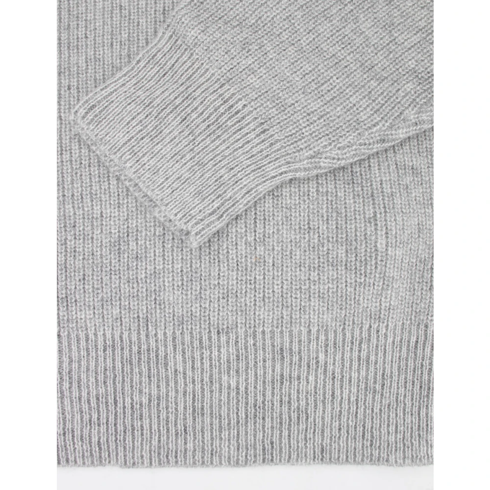 Fabiana Filippi Gebreide Coltrui Sweater Gray Dames