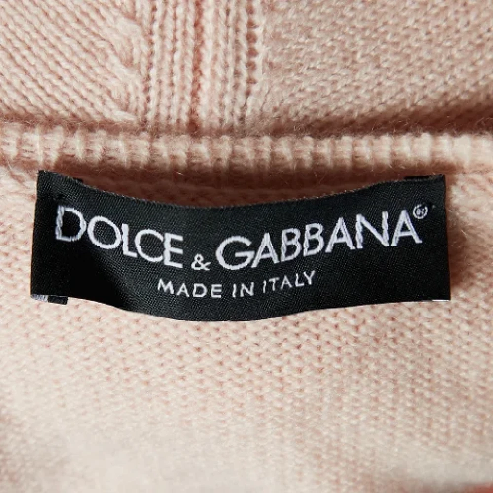 Dolce & Gabbana Pre-owned Cashmere tops Pink Dames