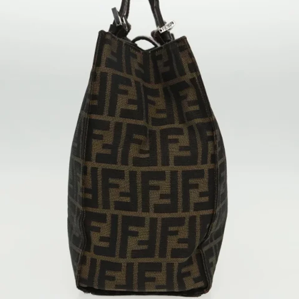 Fendi Vintage Pre-owned Canvas fendi-bags Black Dames