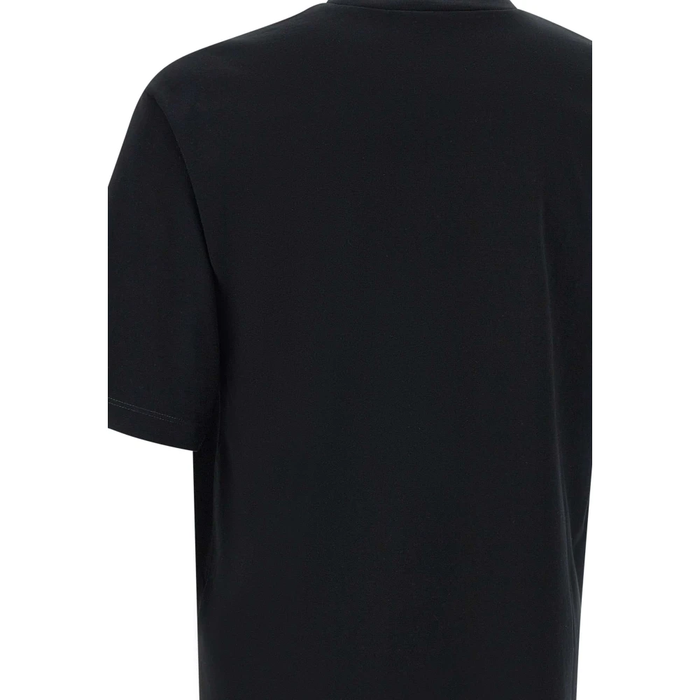 Dsquared2 Zwart Logo Print T-shirt Black Heren