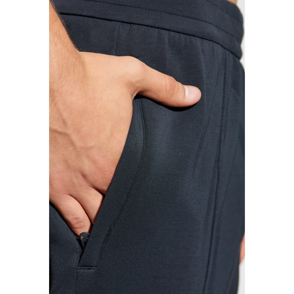 Emporio Armani Sweatpants Blue Heren