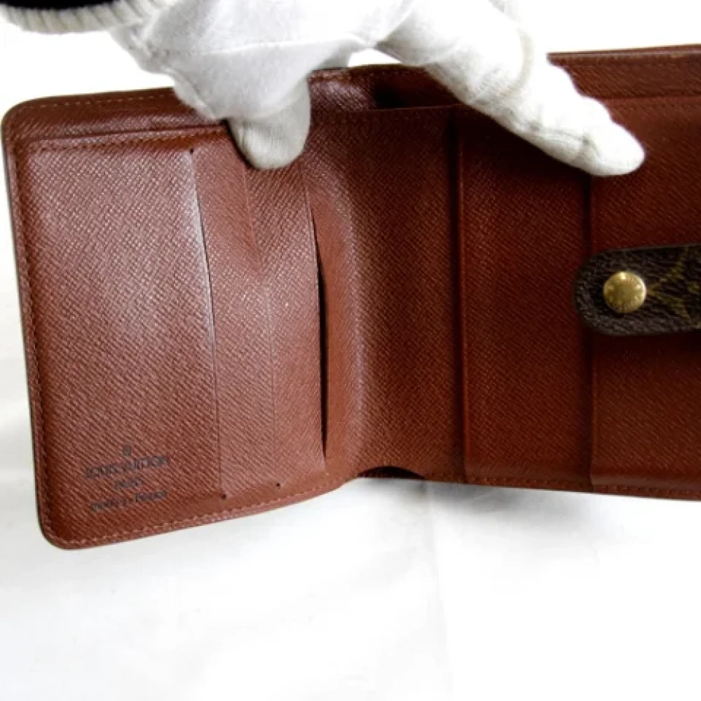 Louis Vuitton Vintage Pre-owned Canvas wallets Brown Dames