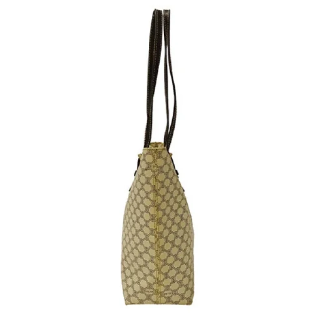 Celine Vintage Pre-owned Plastic celine-bags Beige Dames