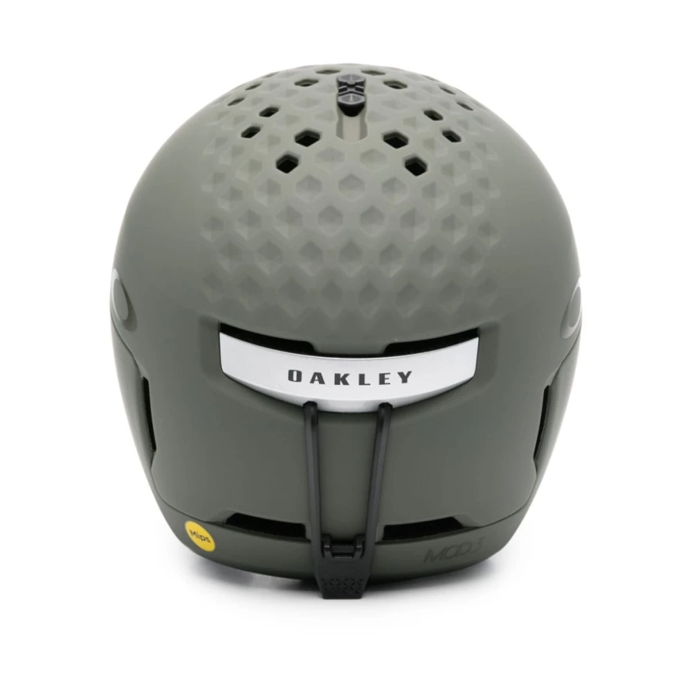 Oakley Grijze Accessoires met Mat Effect en Mips Brain Protection System Gray Unisex