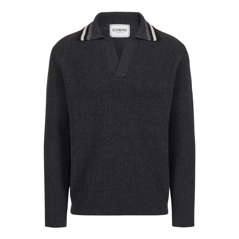 Knitwear > V-neck Knitwear - - Iceberg - Modalova