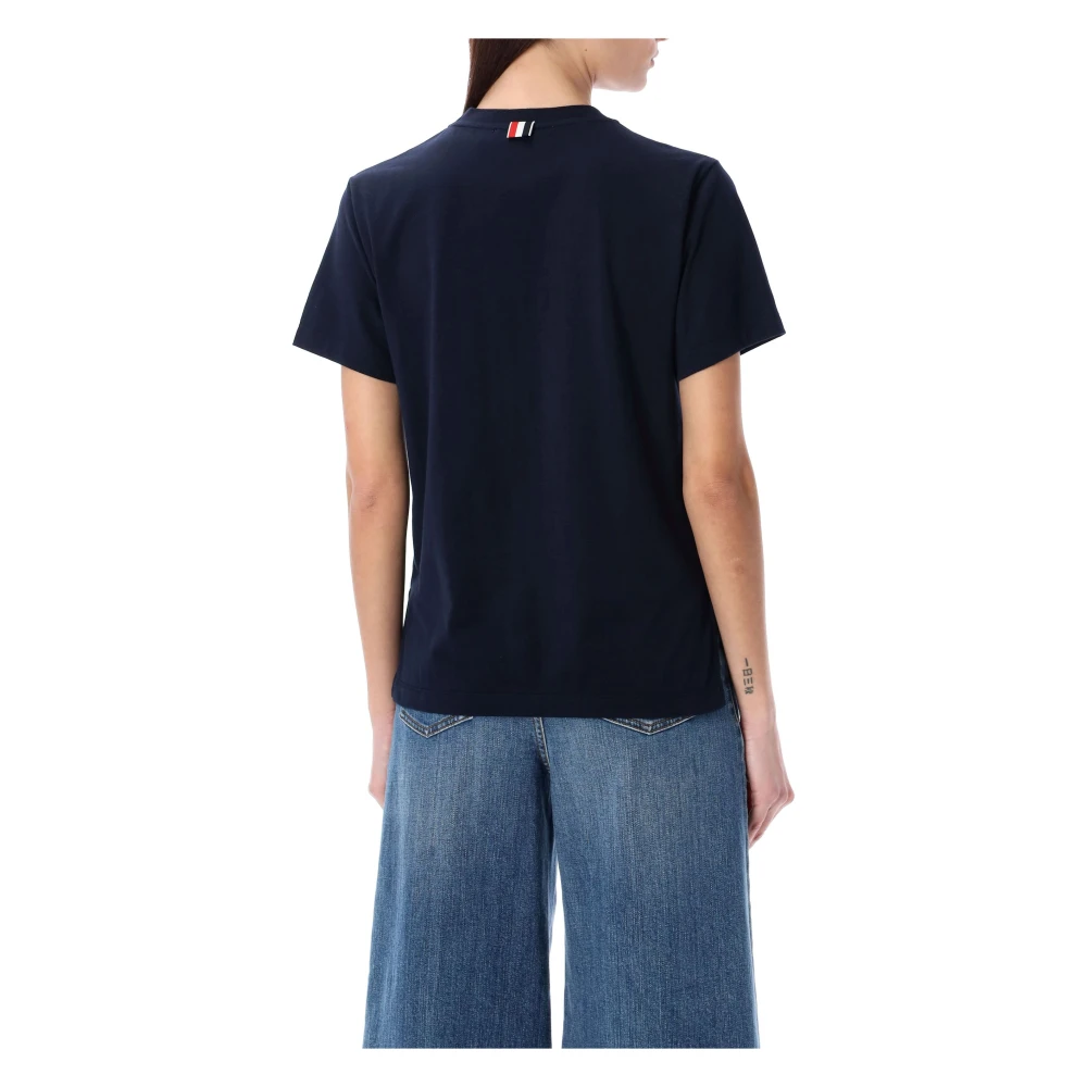 Thom Browne Stijlvolle T-shirt & Tank Top Combo Blue Dames