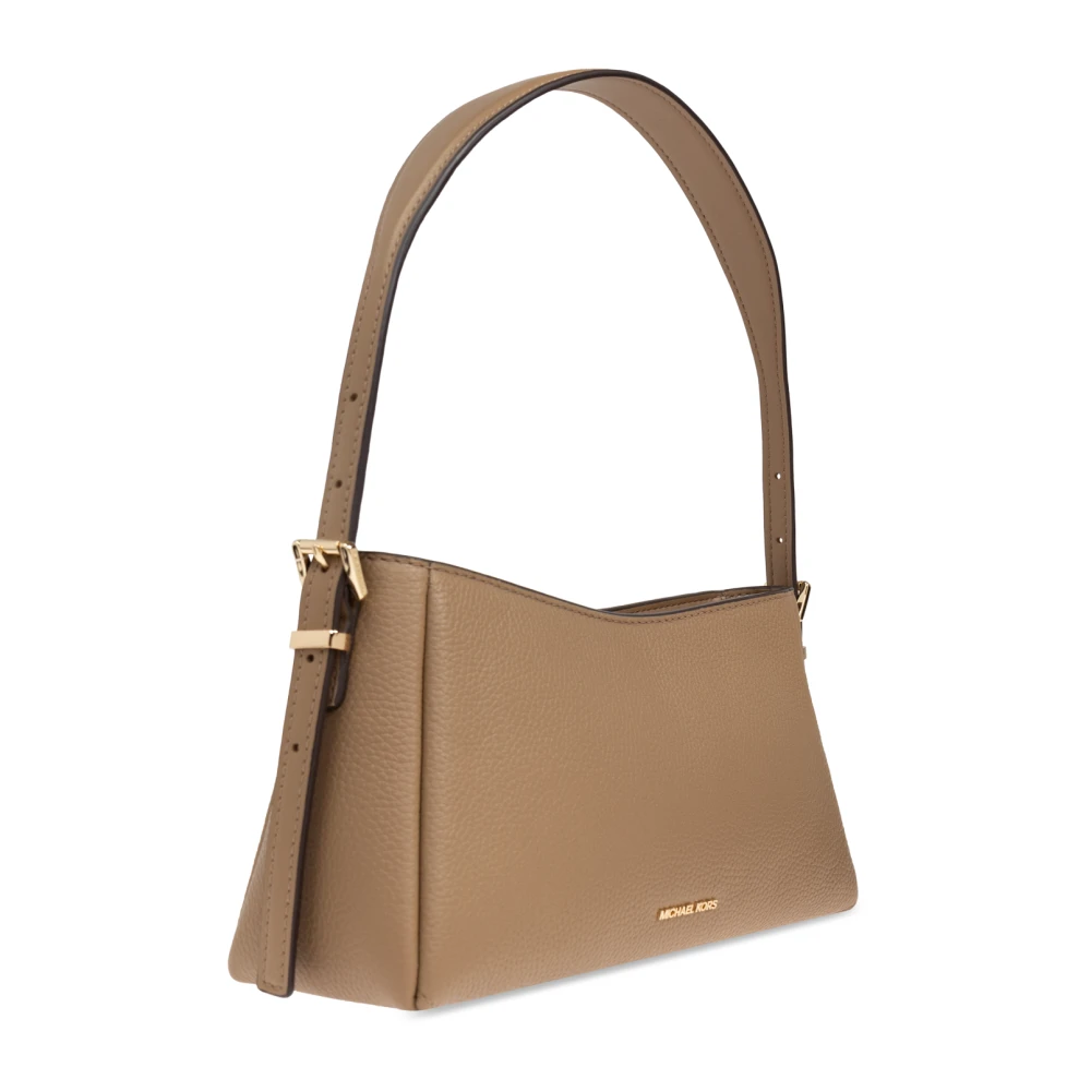 Michael Kors Moore Schoudertas Beige Dames