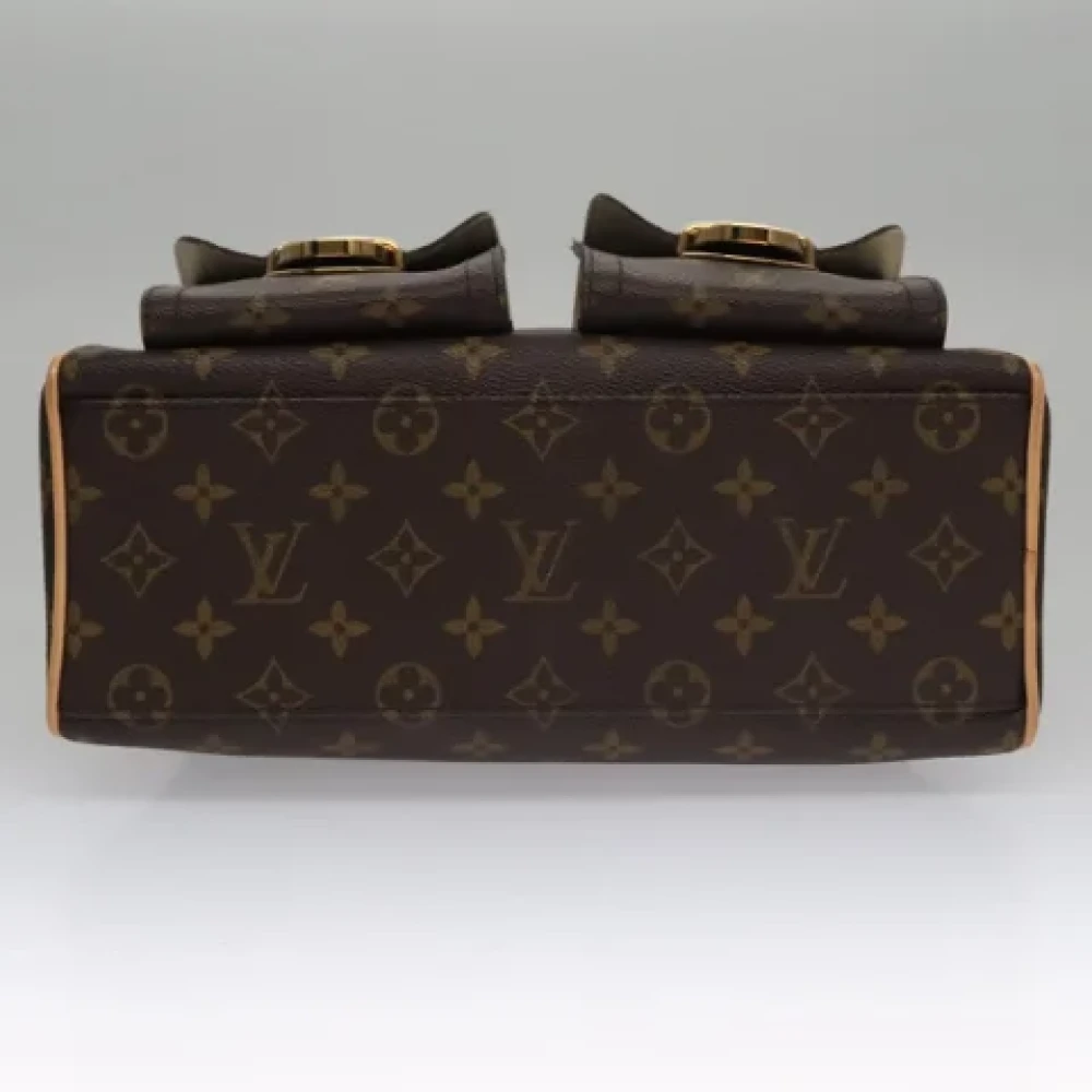Louis Vuitton Vintage Pre-owned Canvas handbags Brown Dames