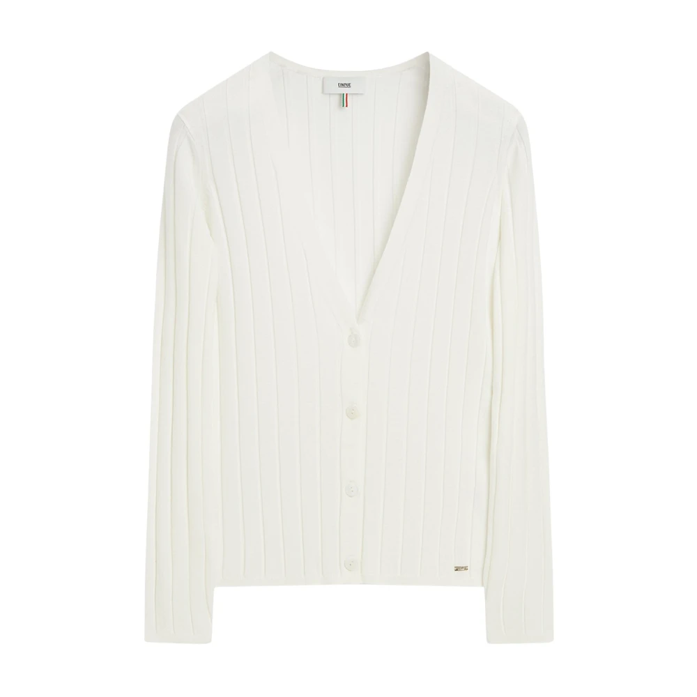 CINQUE Moderne Gebreide Vest Set White Heren