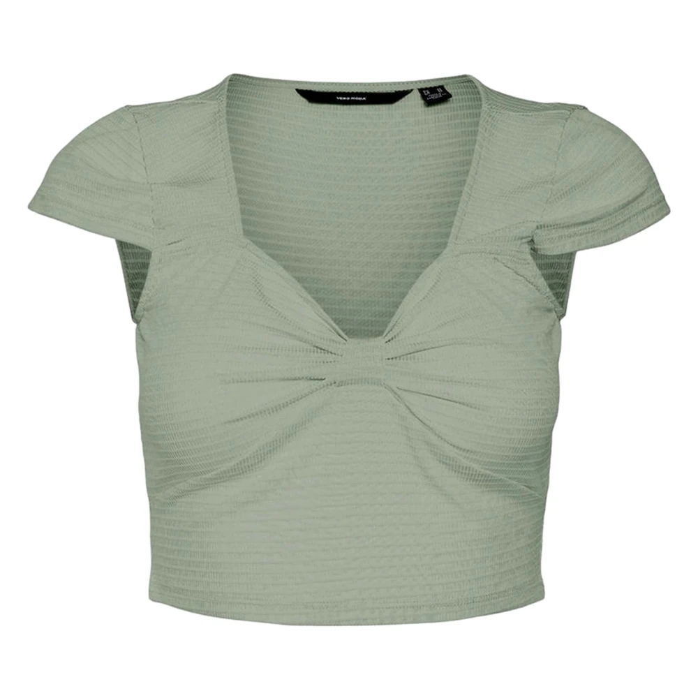 Vero Moda T-shirt Green Dames