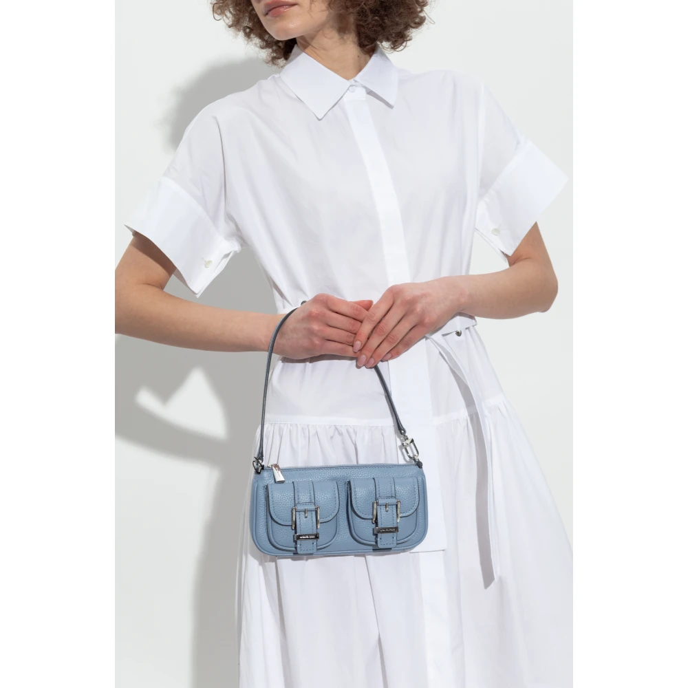 Michael Kors Handtas Zoe Blue Dames