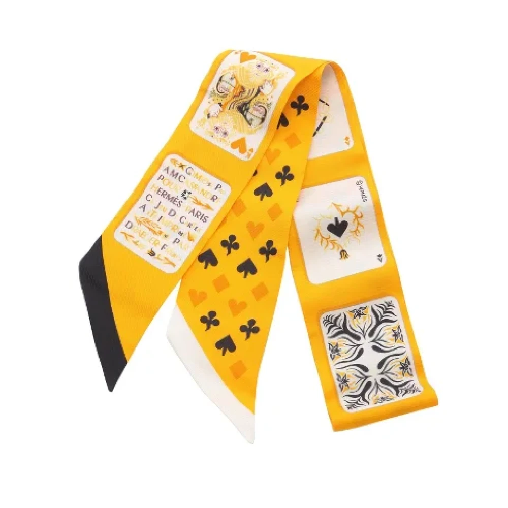 Pre-owned > Pre-owned Accessories > Pre-owned Scarves - - Hermès Vintage - Modalova