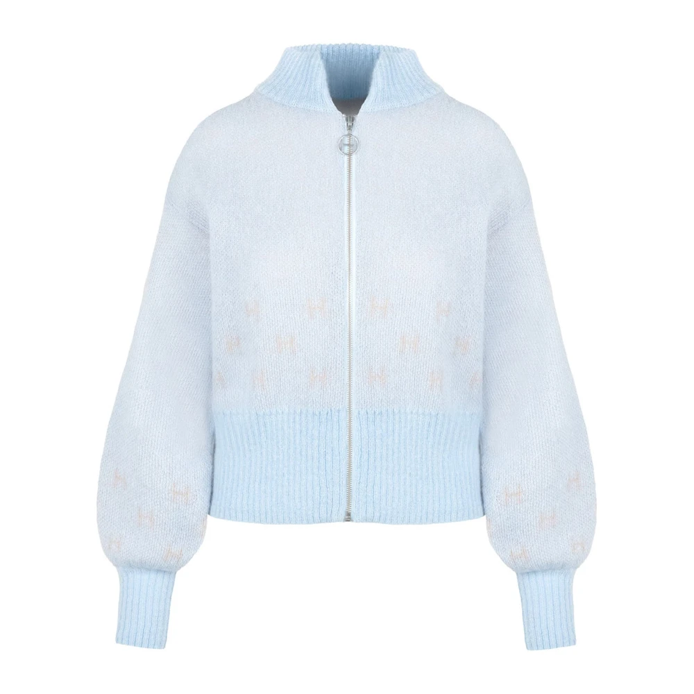 Hést Women's Blue Cardigans - Cardigans - Xs - Knitwear