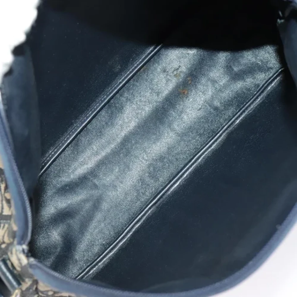 Dior Vintage Pre-owned Canvas dior-bags Gray Dames