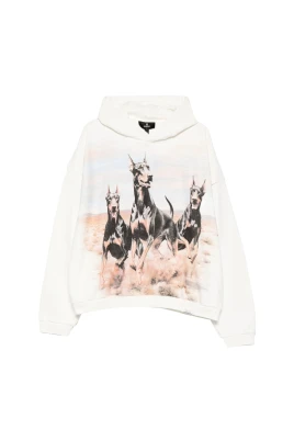 Dog Print Hoodie