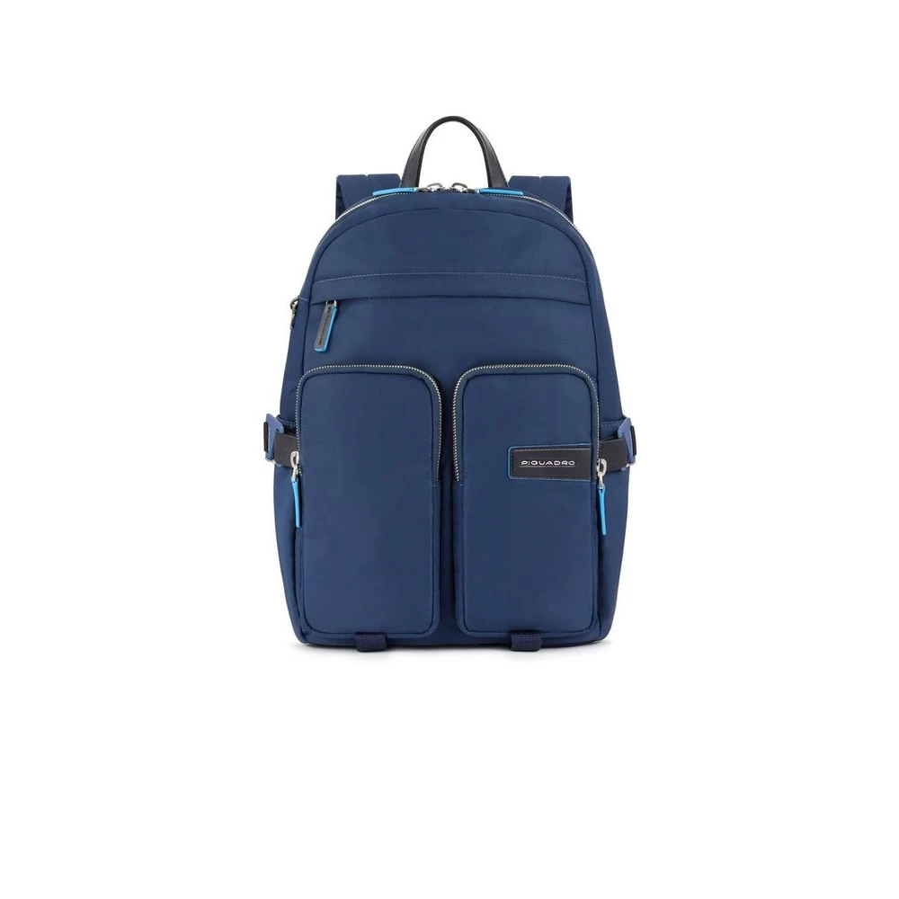 Piquadro Mannelijk Blauw Tassen Heren, One Size, Backpacks