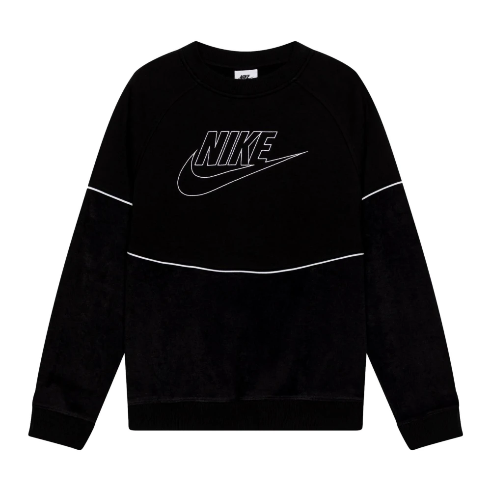 Nike Amplify Crew Sweatshirt Black Heren