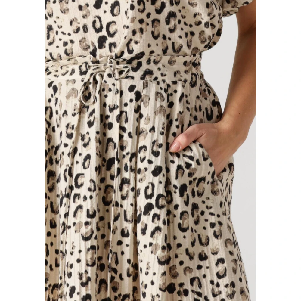 moss copenhagen Vlora Rok Aop Midirok Grijs Gray Dames
