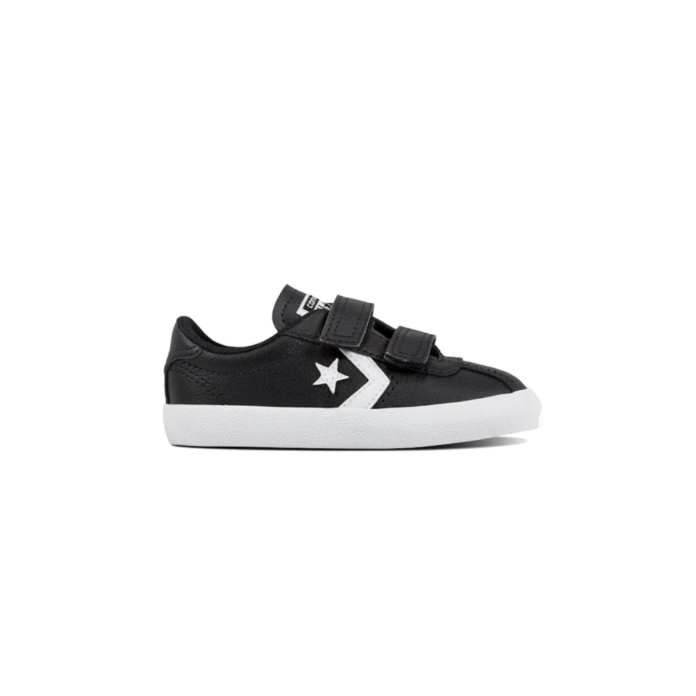 Converse Retro Läder Sneakers Svart Black, Unisex