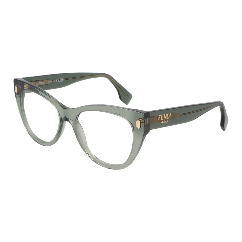 Fendi Kattögon Glasögon Green, Unisex