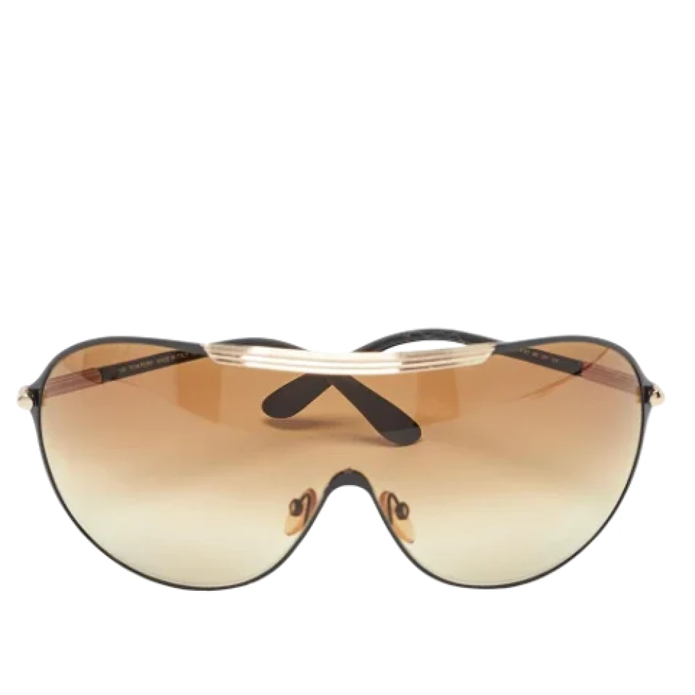Tom Ford Pre-owned Acetate sunglasses Brown Heren