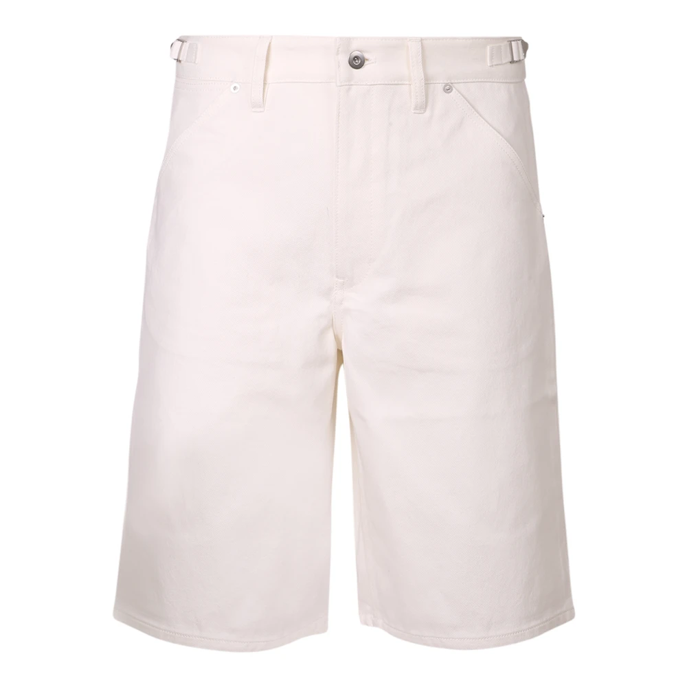 Jil Sander Men's White Bermuda Shorts
