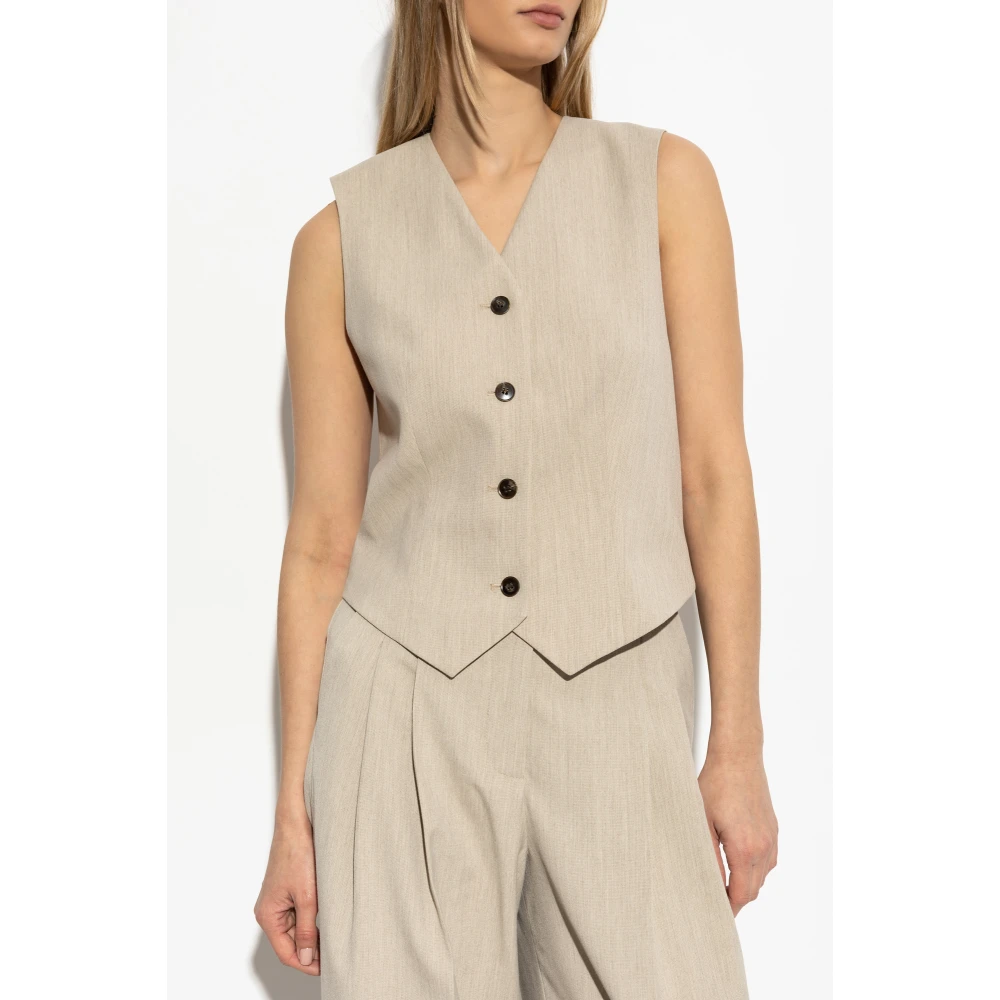 By Malene Birger Vest Occa By Herenne Birger Beige Dames