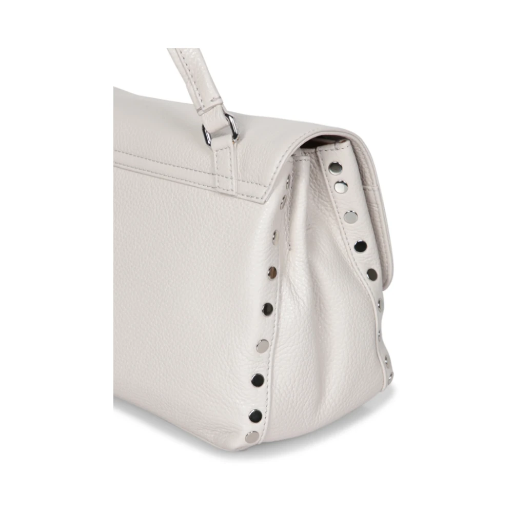 Zanellato Grijze leren handtas Elegant en veelzijdig Gray Dames