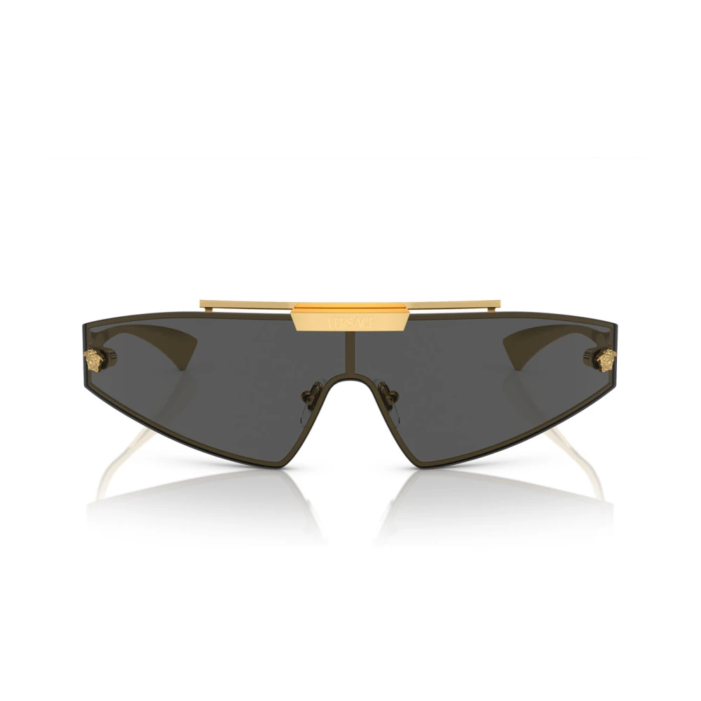 Versace Unisex Yellow Sunglasses, 44 Mm, Stylish Sunglasses With Interchangeable Lenses